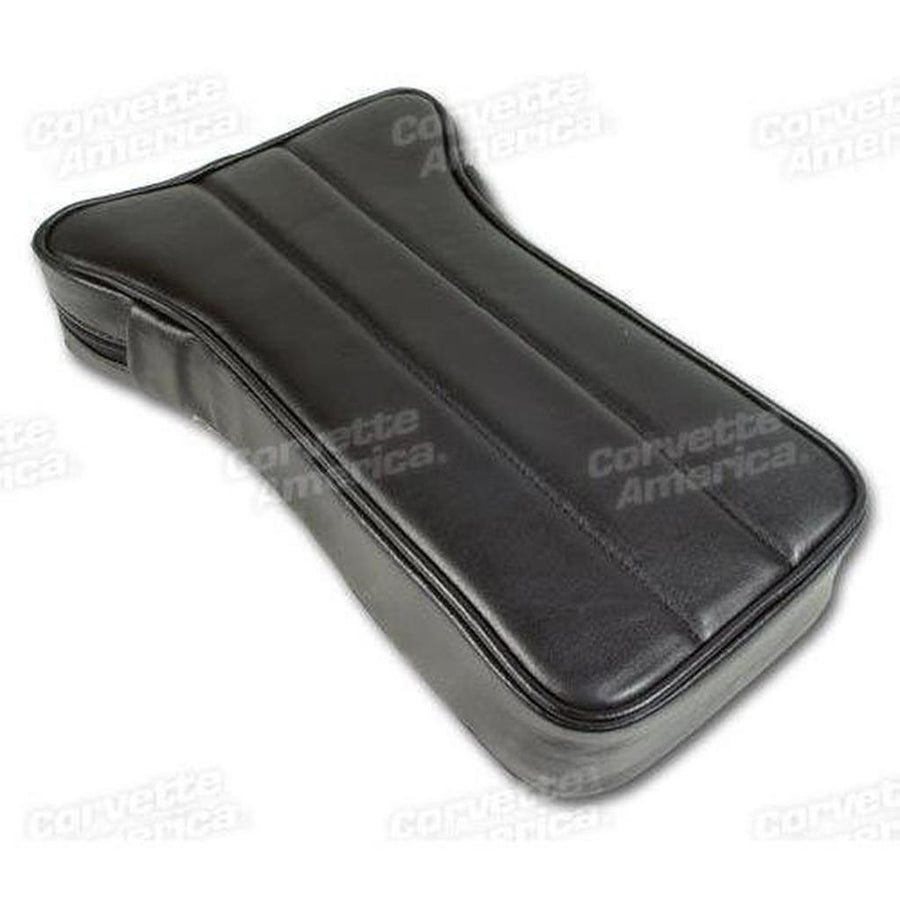 1969-1971 Corvette C3 Center Armrest - Black Leather