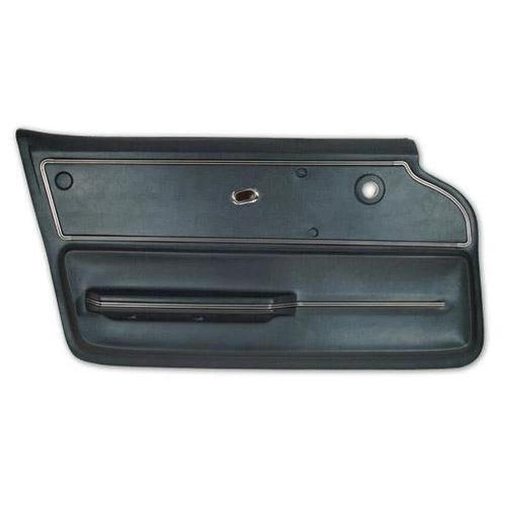 Corvette Door Panel. Green Convertible With Trim LH: 1965-1966
