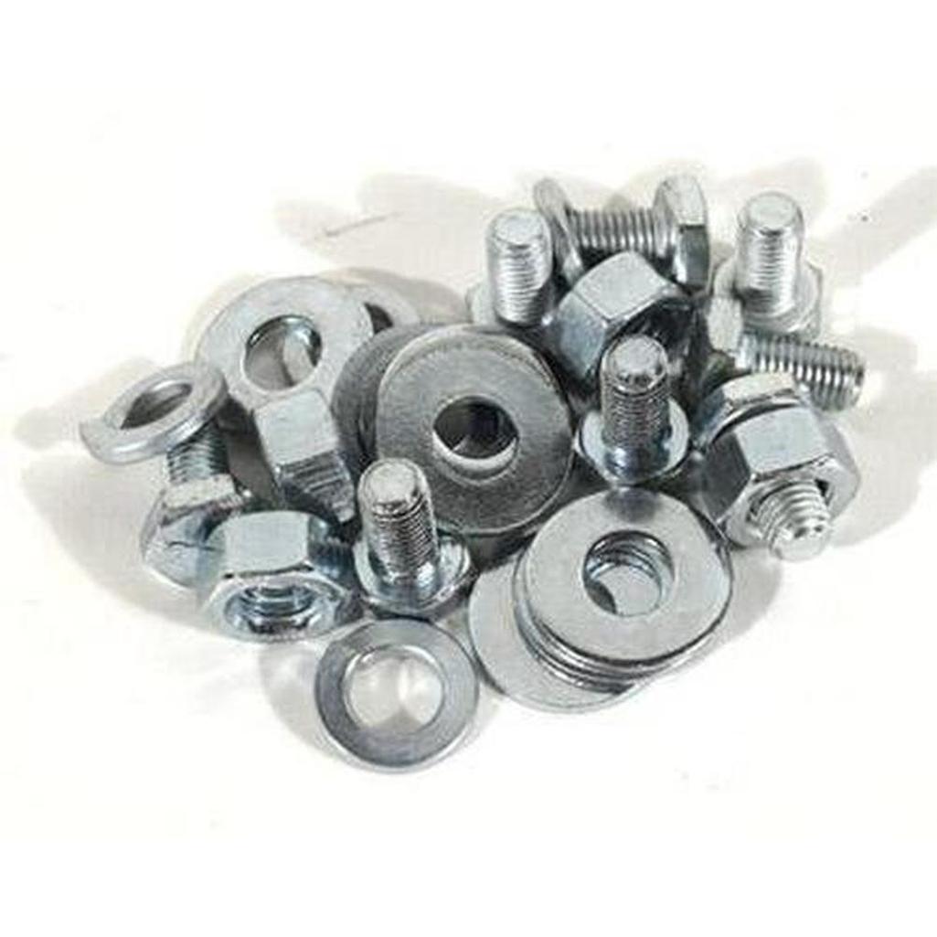 Corvette Muffler Hanger Bolt, Nut & Lockwasher Set.: 1964-1967