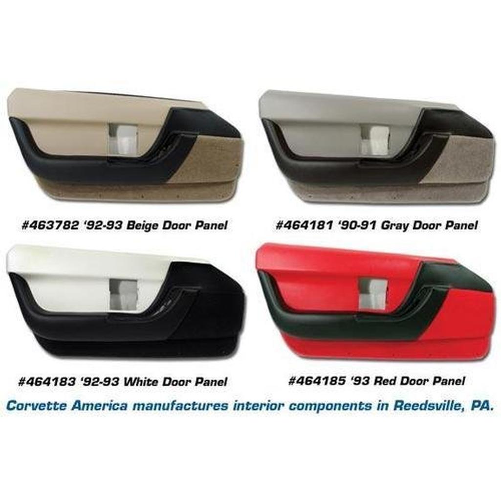 Corvette Door Panel. Blue LH: 1990-1991