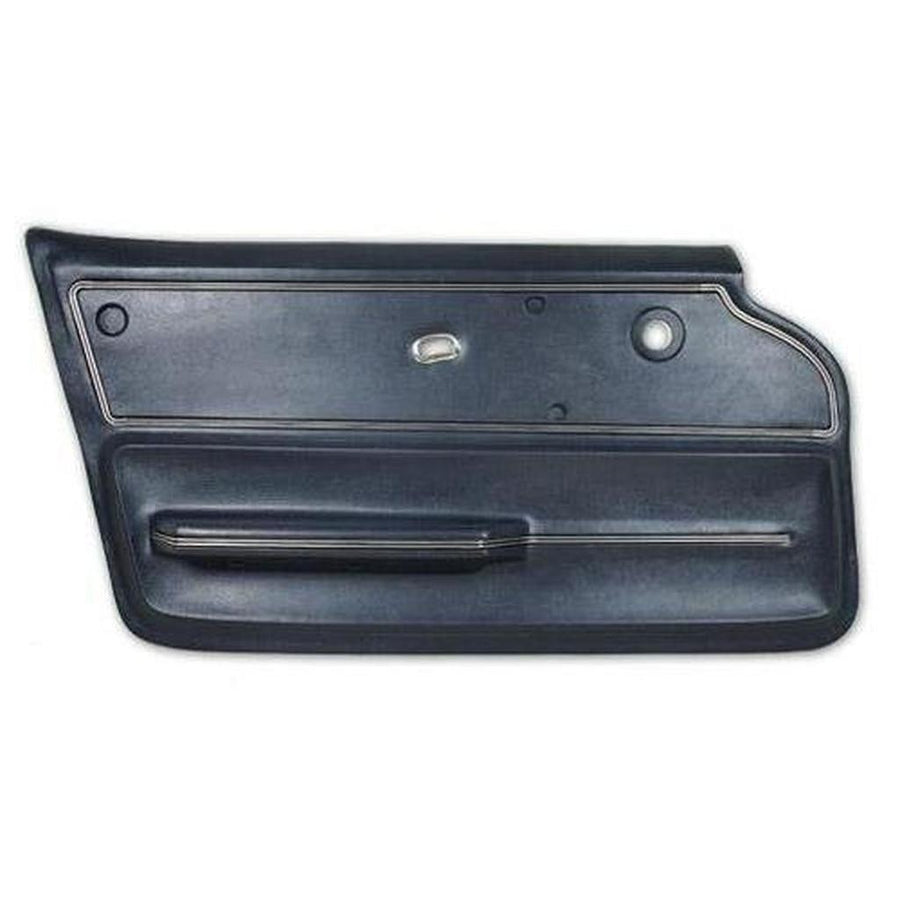 Corvette Door Panel. Dark Blue Convertible With Trim LH: 1966
