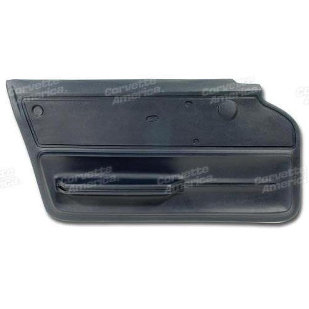 Corvette Door Panel. Dark Blue Coupe With Felt LH: 1966