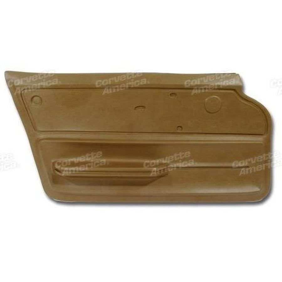 Corvette Door Panel. Saddle Convertible With Felt LH: 1965-1966