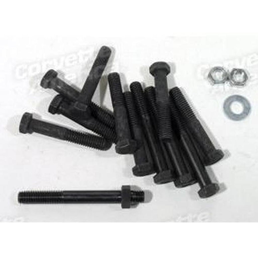 Corvette Exhaust Manifold Bolt Set. Fuel Injection: 1964-1965