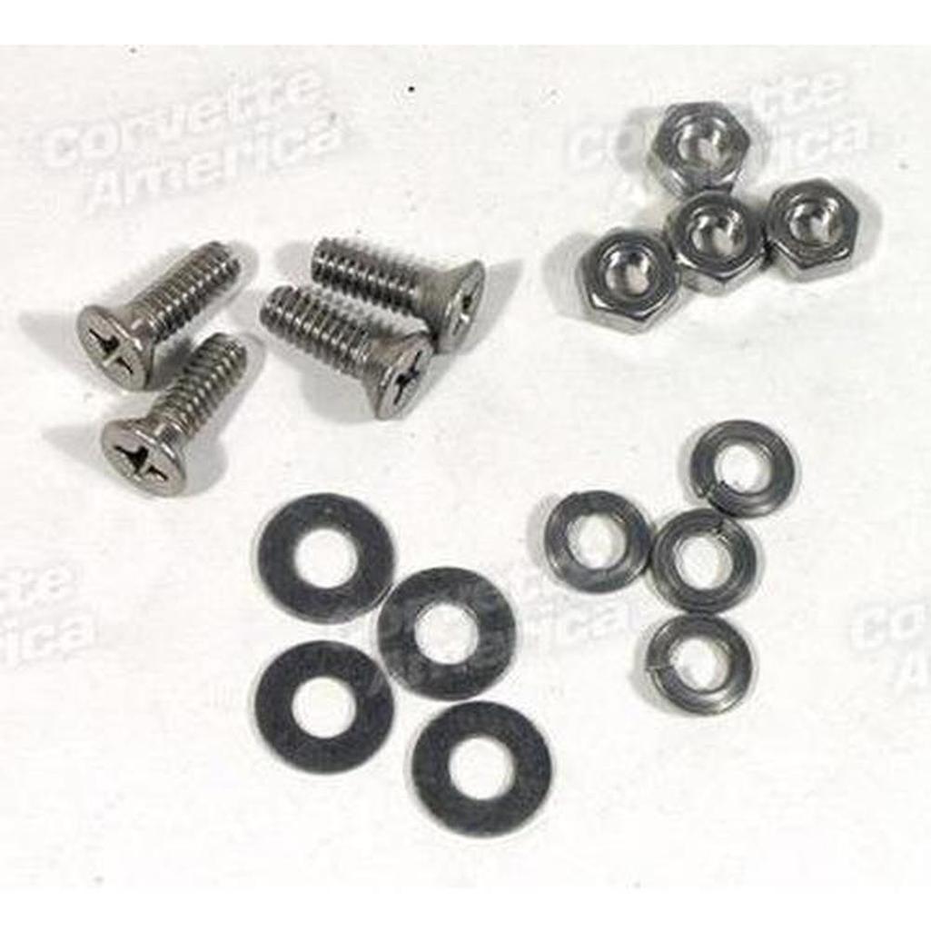 Corvette Exhaust Retainer Support Bracket Screw.: 1958-1960