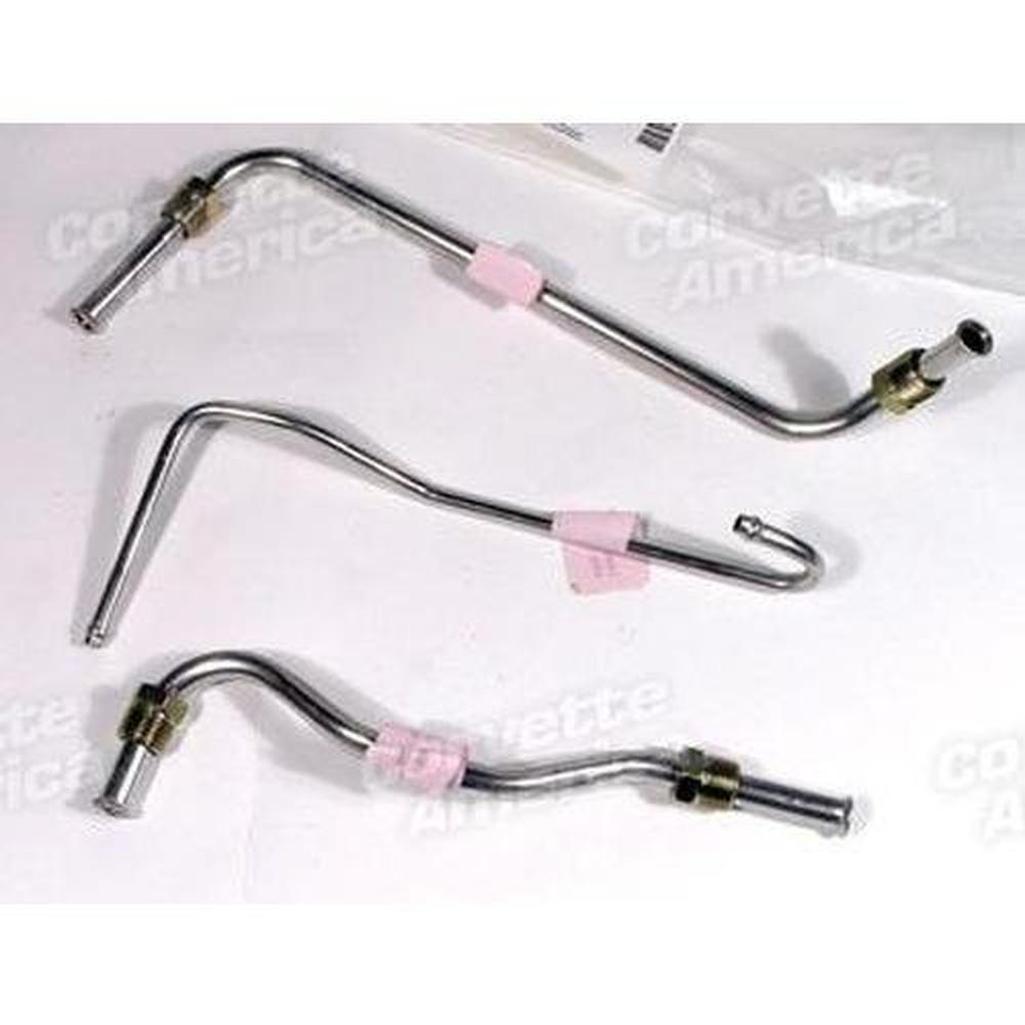 1969 Corvette C3 Gas Line - Stainless Steel Pump To Carburetor 390HP