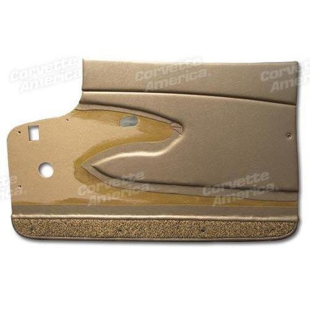 Corvette Door Panels. Fawn Metal Support: 1961