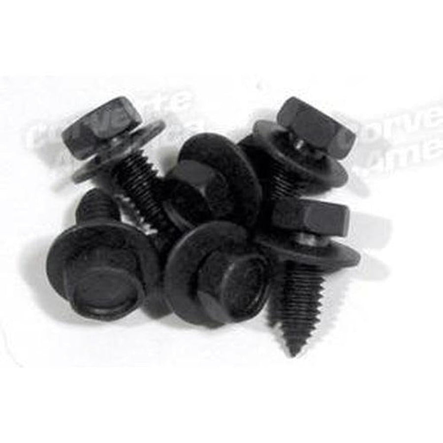Corvette Headlight Housng Bearing Screw Set. 6 Piece: 1968-1982