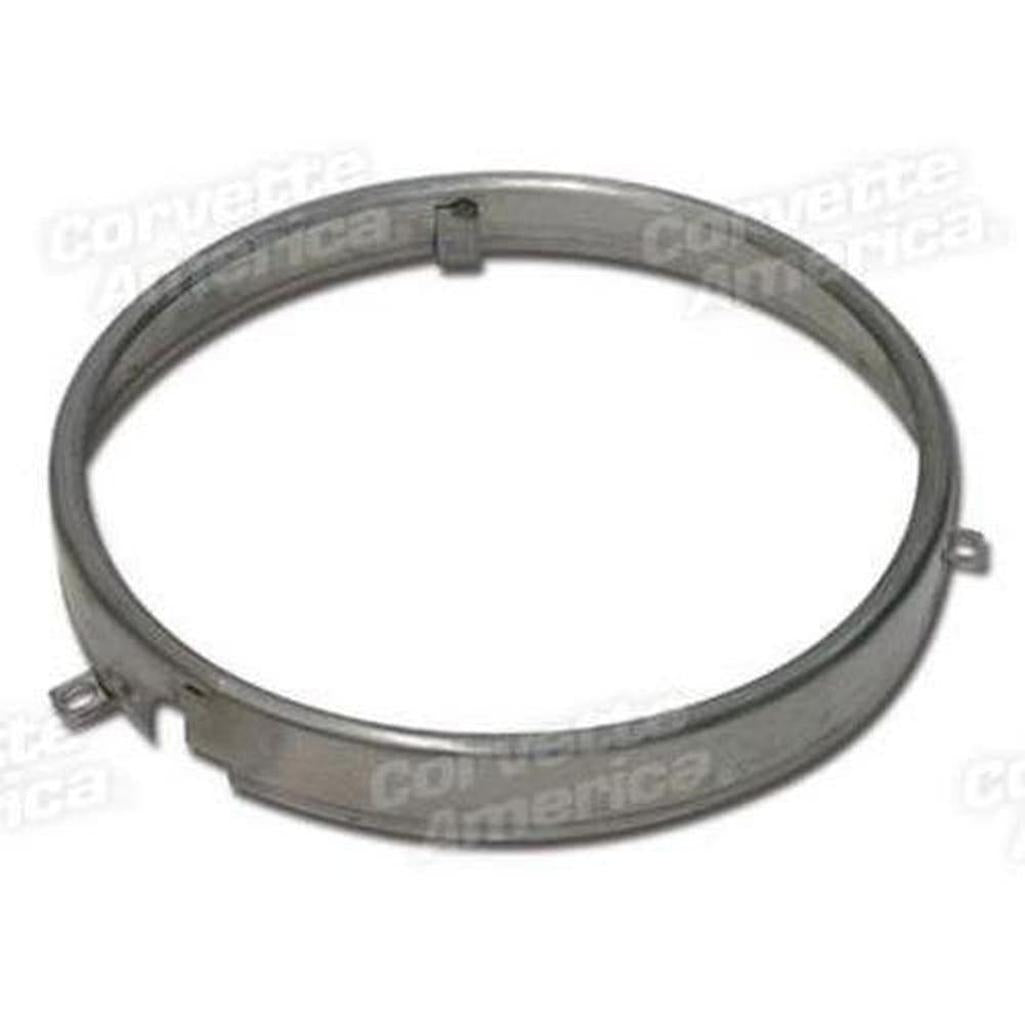 Corvette Headlight Bulb Retaining Ring.: 1958-1982