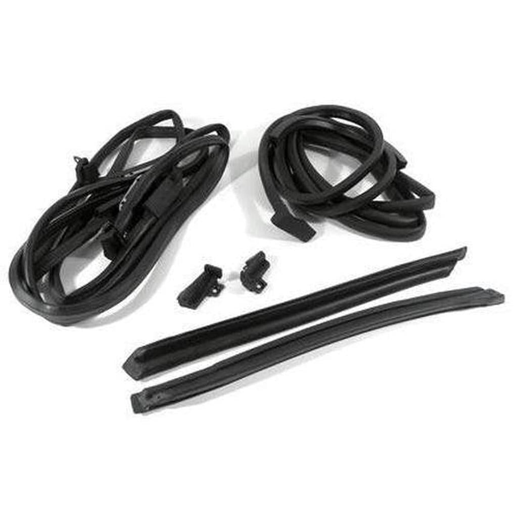 Corvette Weatherstrip Kit. Body Convertible 8 Piece - Import: 1973-1975