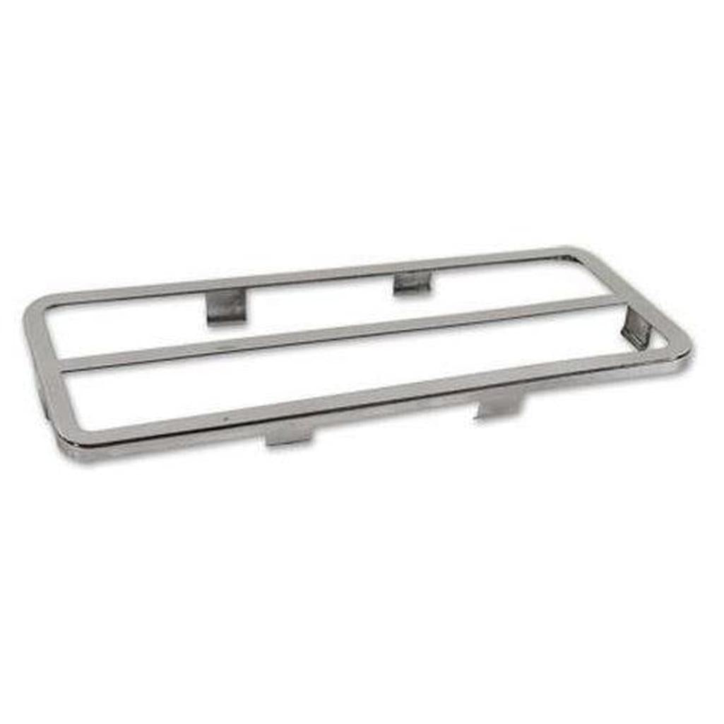 Corvette Gas Pedal Trim. Stainless Steel: 1968-1972