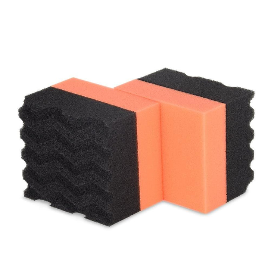 Liquid X Chevron Pattern Large Foam Dressing Applicator Pads