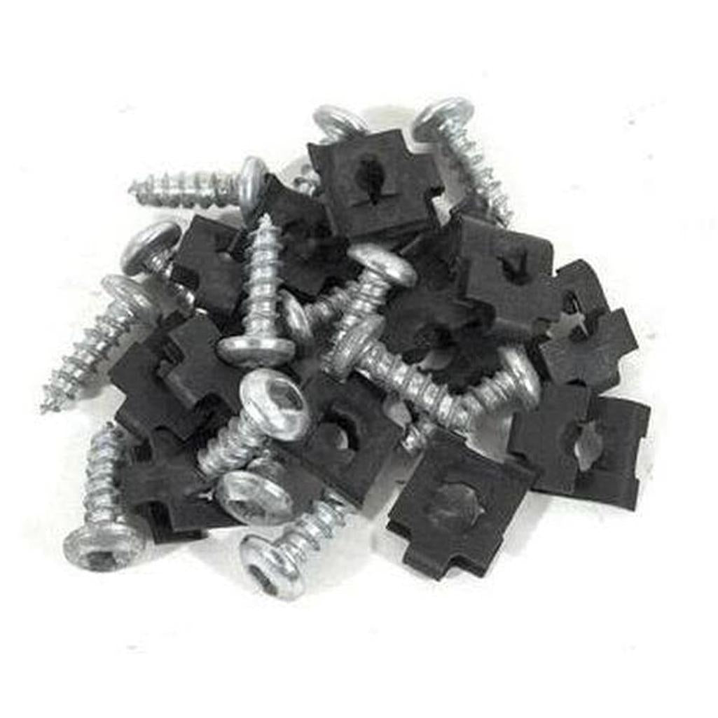 Corvette Headlight Bucket To Body Screw Kit. 29 Piece: 1956-1962