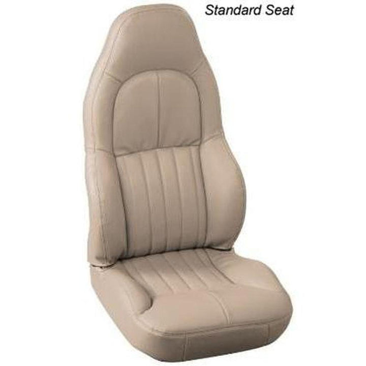 1997-2004 Corvette C5 Seat Covers - OEM Style Leather - Solid Colors (C5 & Z06)