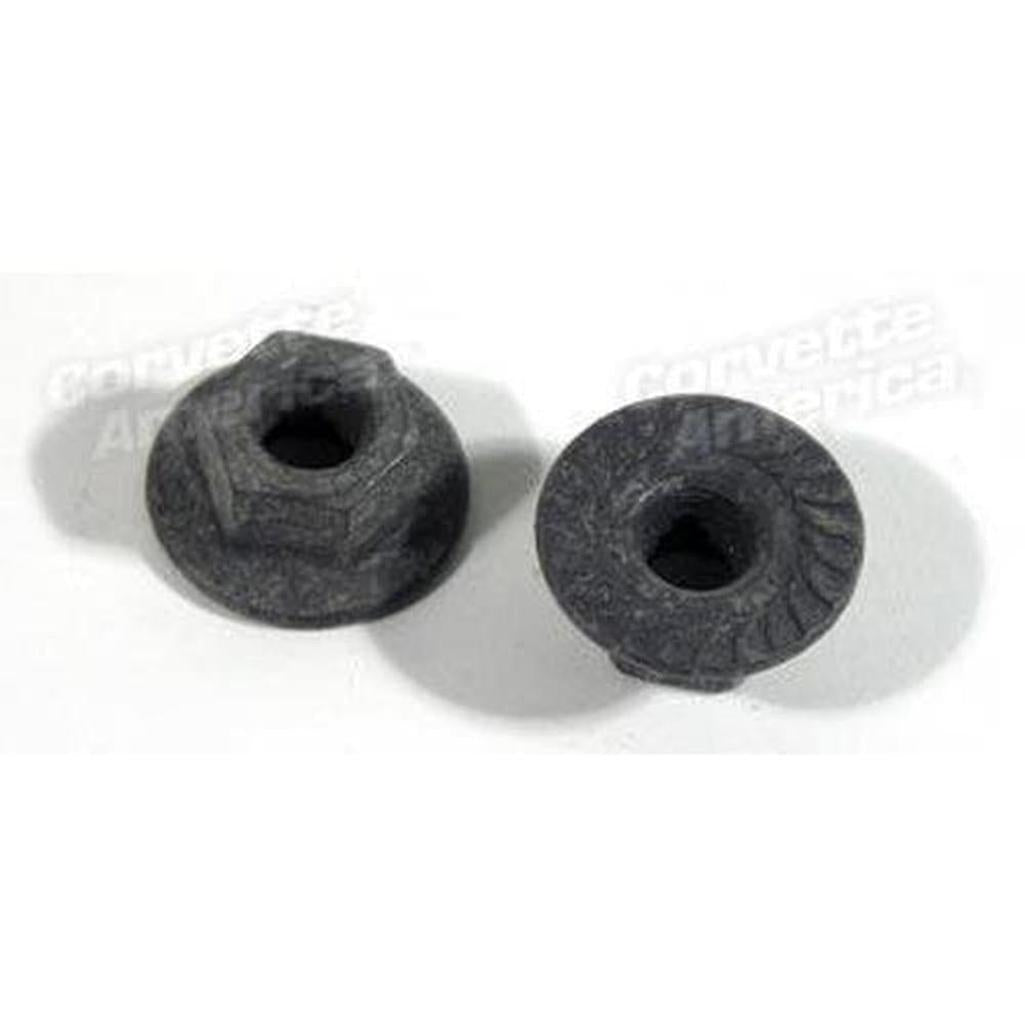 Corvette Trailing Arm Bumper Nuts.: 1964-1975