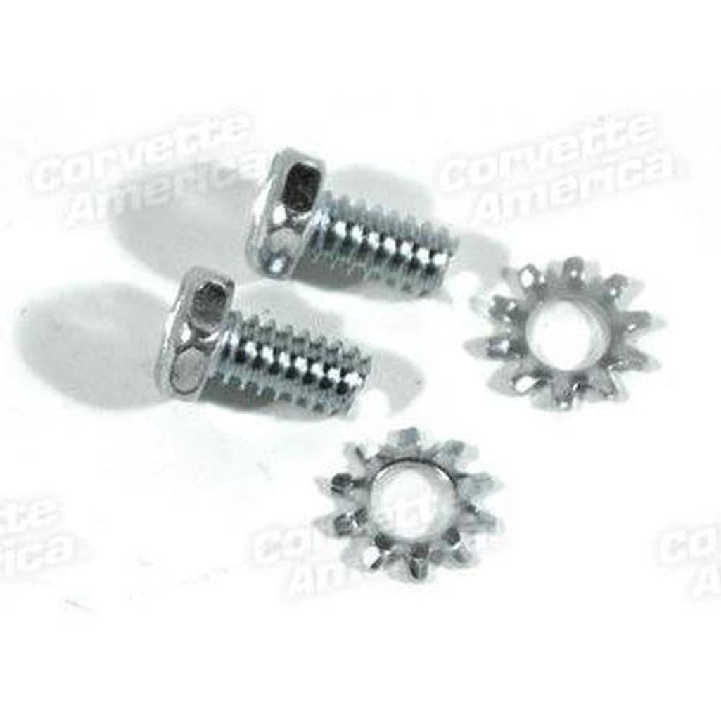 Corvette Backup Light Switch Mount Screws.: 1964-1978