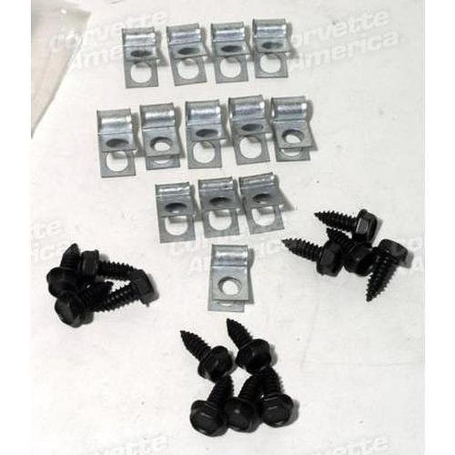 1970 Corvette C3 Brake Line CLips - 26 Piece Set