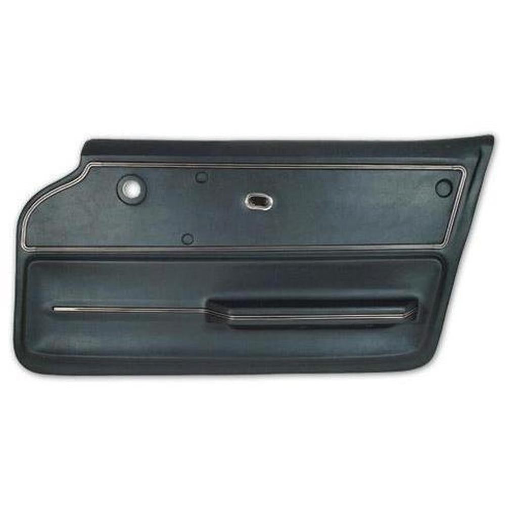 Corvette Door Panel. Green Convertible With Trim RH: 1965-1966