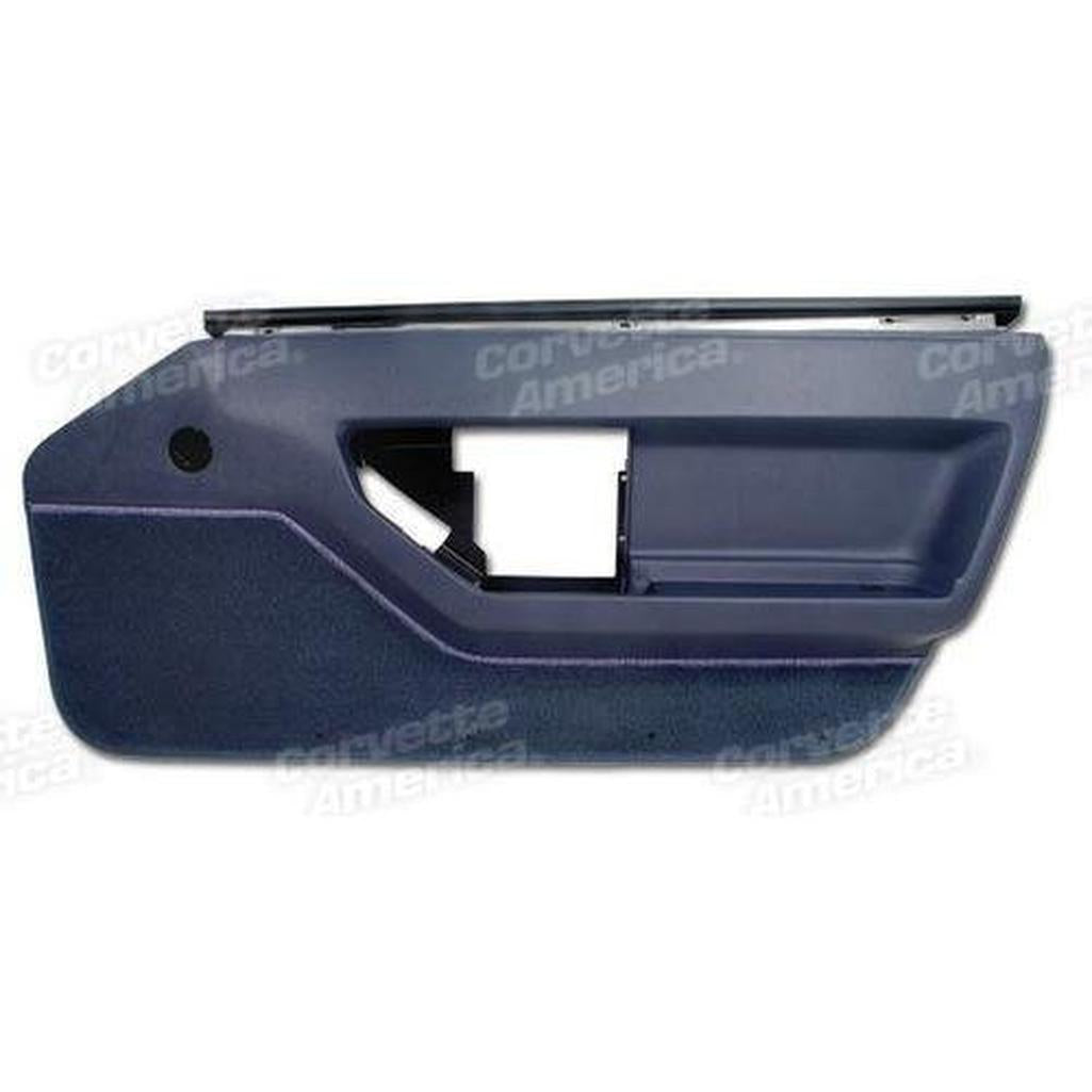 Corvette Door Panel. Blue RH: 1984-1985