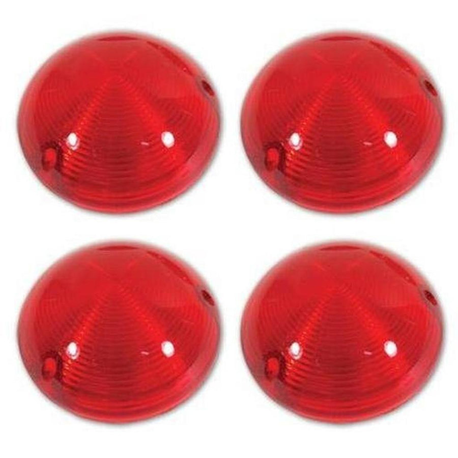 Corvette Bubble Taillight Lenses. 4 Piece Set: 1968-1973