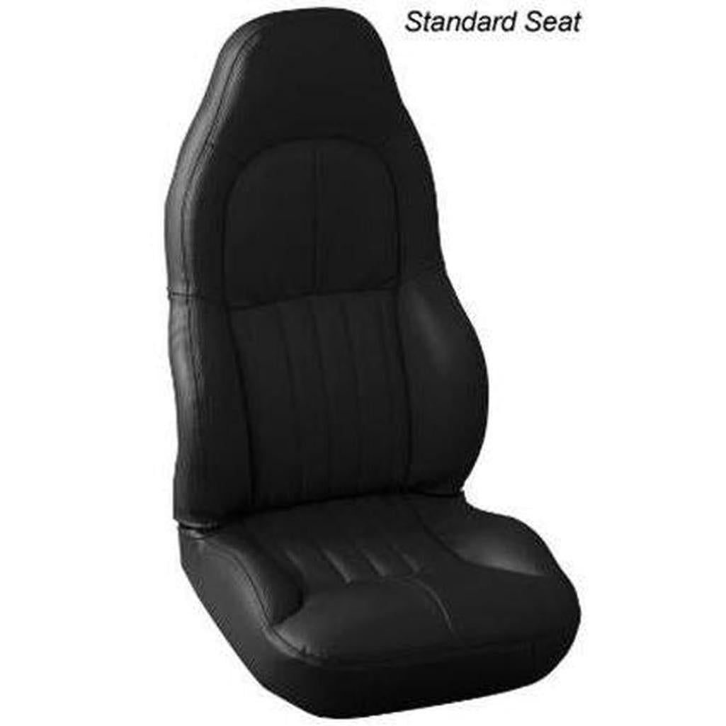 Corvette Seat Covers - OEM Style Leather - Solid Colors : 1997-2004 C5 & Z06