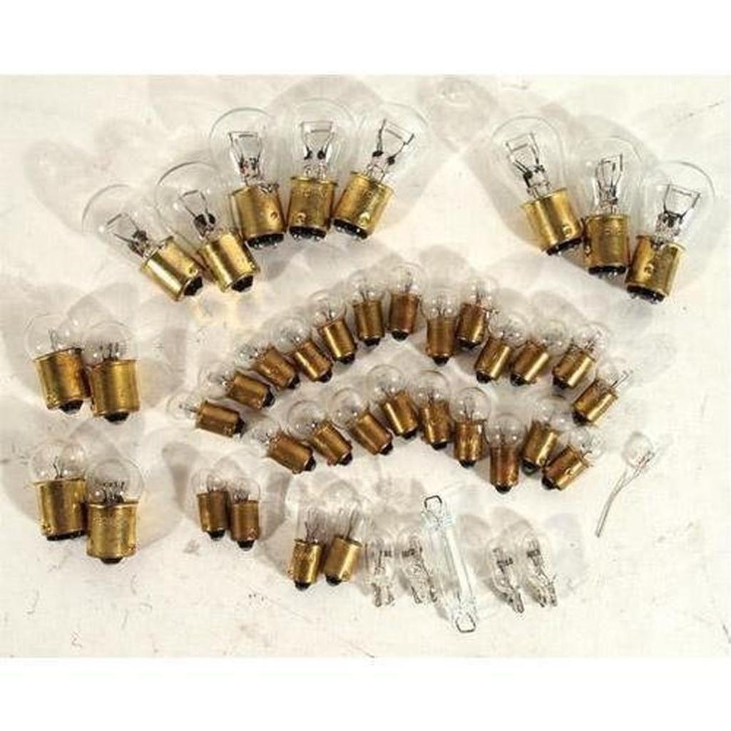 1978-1979 Corvette C3 Light Bulb Kit - 58 Piece