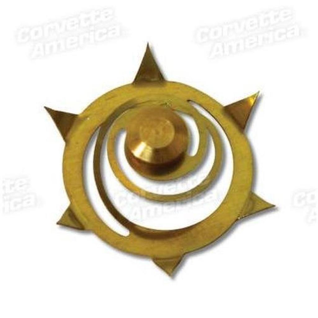 Corvette Front Wheel Static Collector.  In Cap: 1963-1982