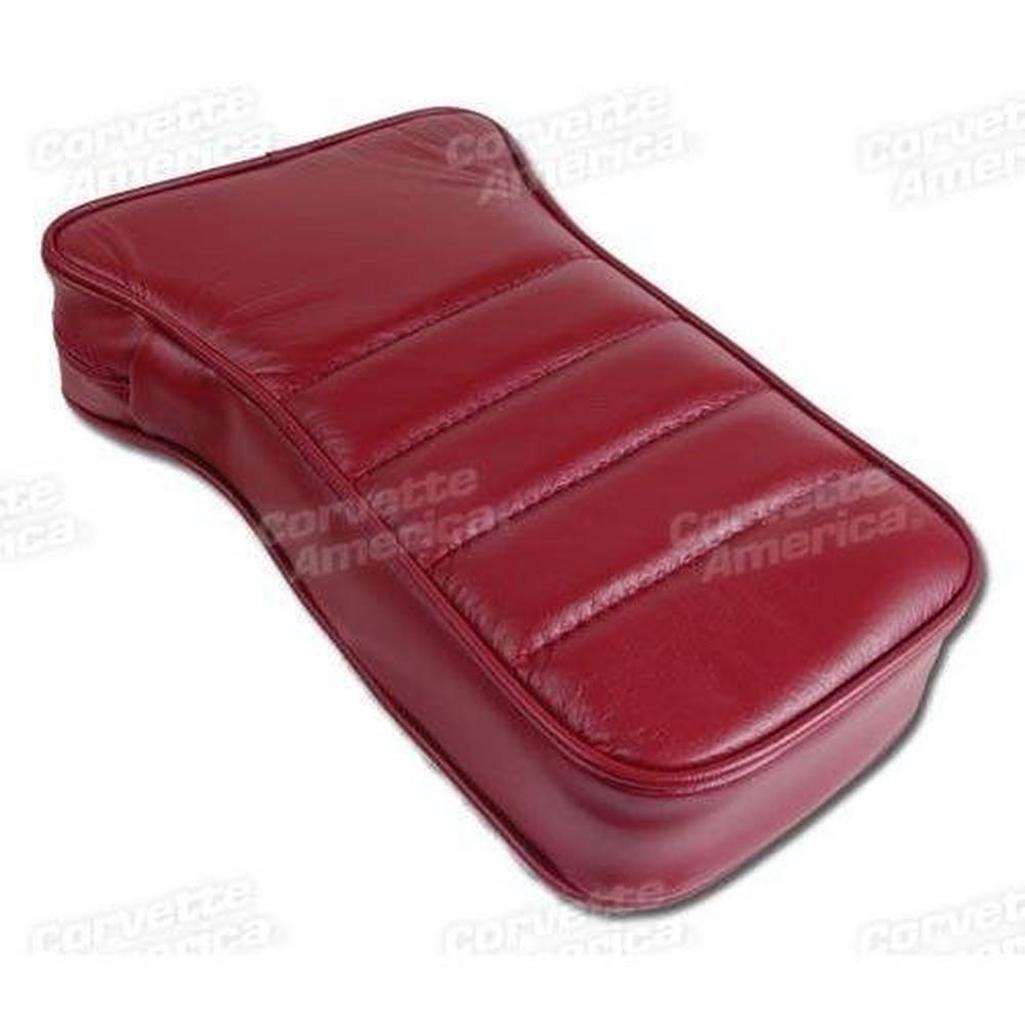 1982 Corvette C3 Center Armrest - Red Leather