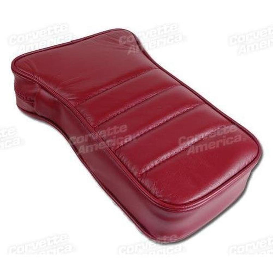 1982 Corvette C3 Center Armrest - Red Leather