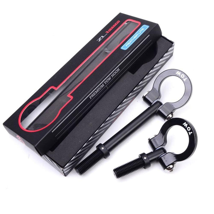 Corvette Feather Light Stealth D-Ring Tow Hooks : C7 Z51, Z06, Grand Sport:C8 Stingray,E-Ray
