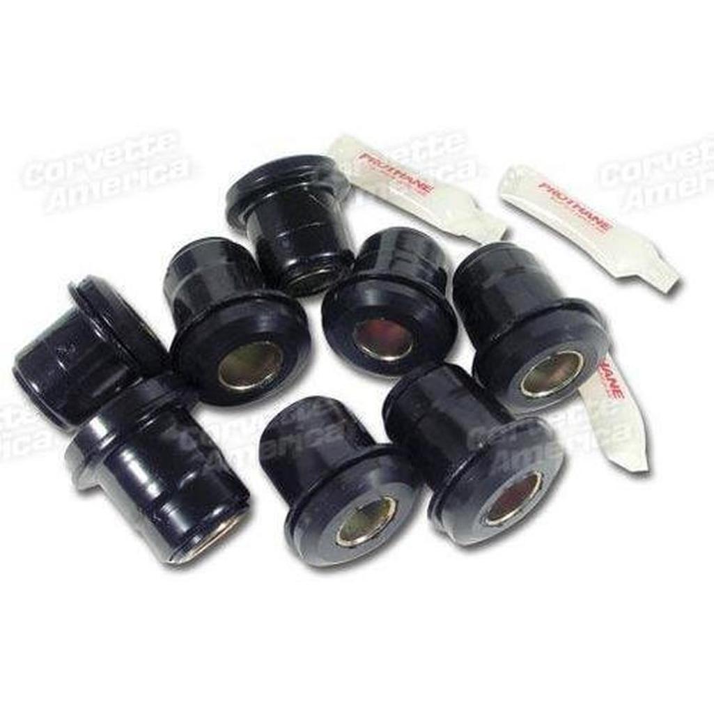 Corvette A-Arm Bushings. 8 Piece Polyurethane: 1963-1982