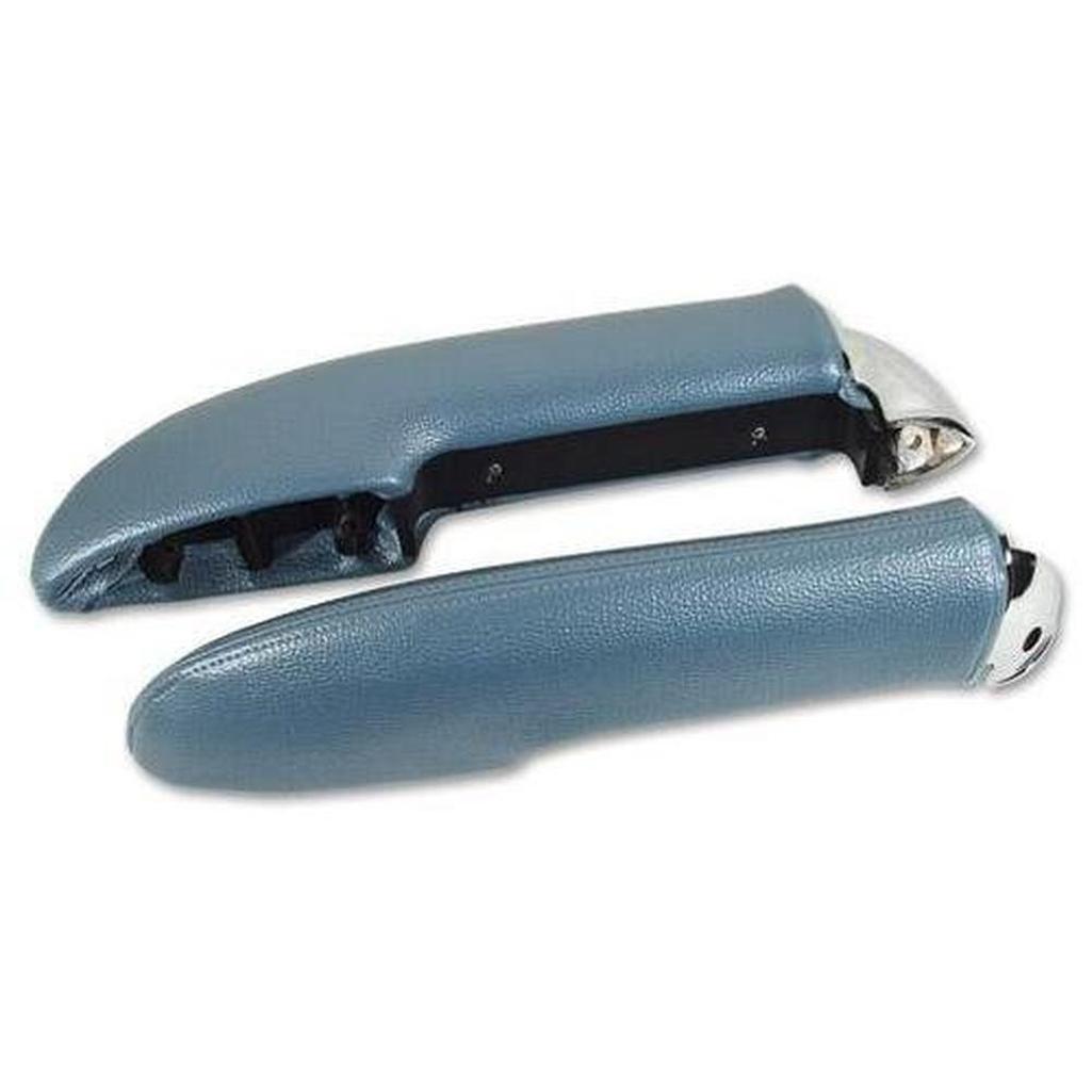 C1 1959-1960 Corvette Armrests W/O Chrome Ends - Pair