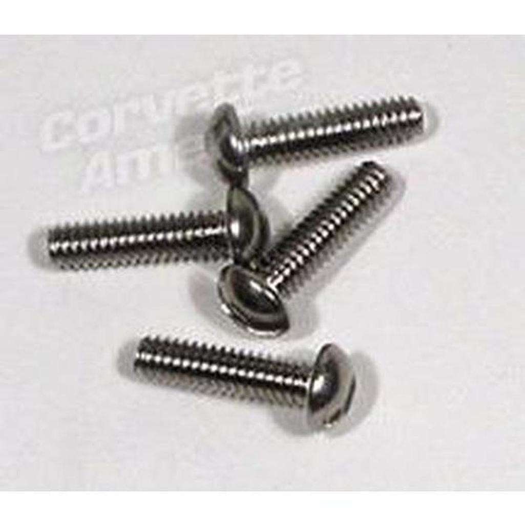 Corvette Taillight Lens Screws. 58-60 Inner 4 Piece: 1956-1960