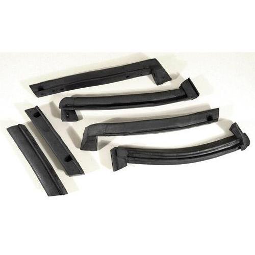 Corvette WS. Convertible Top Roof Rails - 6pc Set - Import: 1986-1996