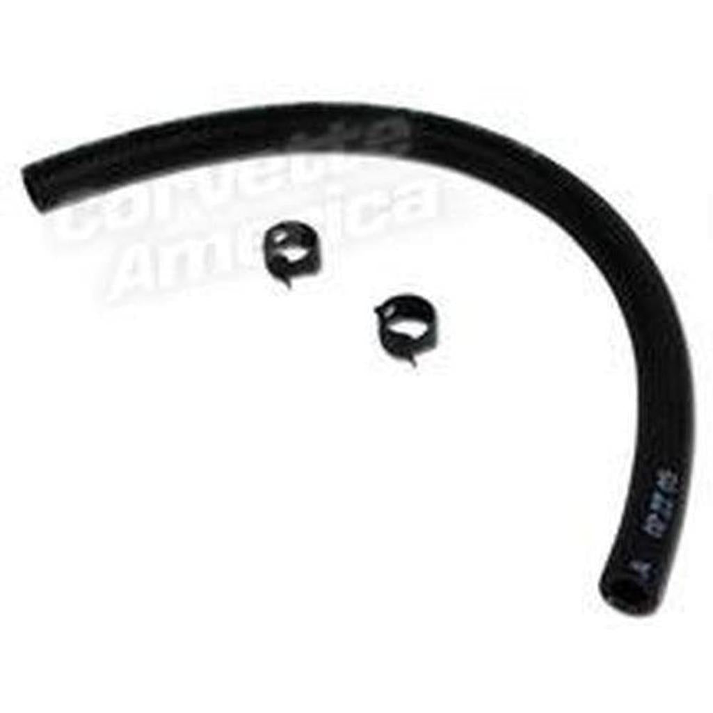 Corvette Power Brake Vacuum Hose & Clamp. Except 3X2: 1963-1981