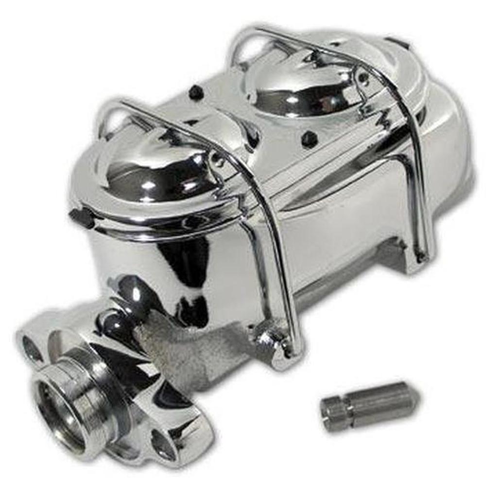 Corvette Master Cylinder. W/Power Brake Chrome: 1977-1982