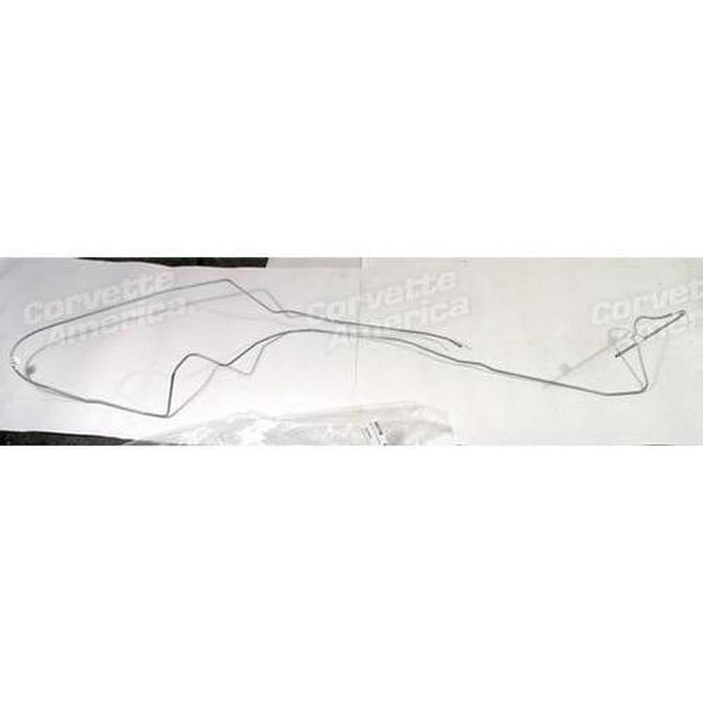 Corvette Gas Line. Fuel Return RH: 1978-1982