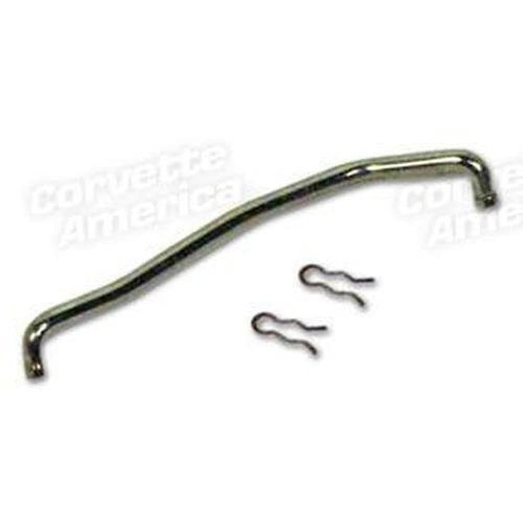 Corvette Choke Rod & Clip. AFB: 1962-1965