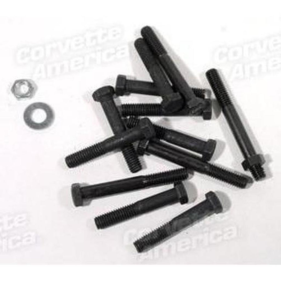 Corvette Exhaust Manifold Bolt Set. All: 1963