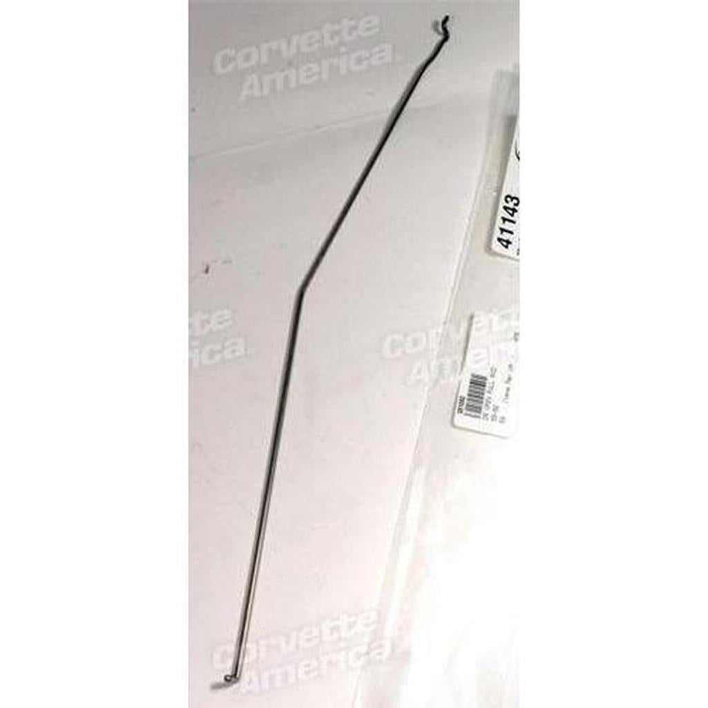 Corvette Door Open Pull Rod. Stainless: 1959-1962