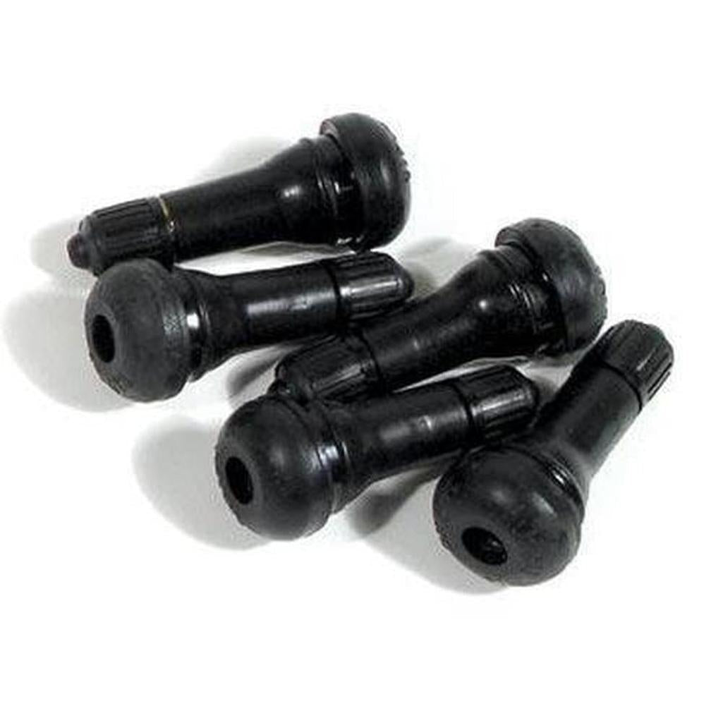 Corvette Tire Valves W/Caps. Oem 5 Piece Set: 1963-1982