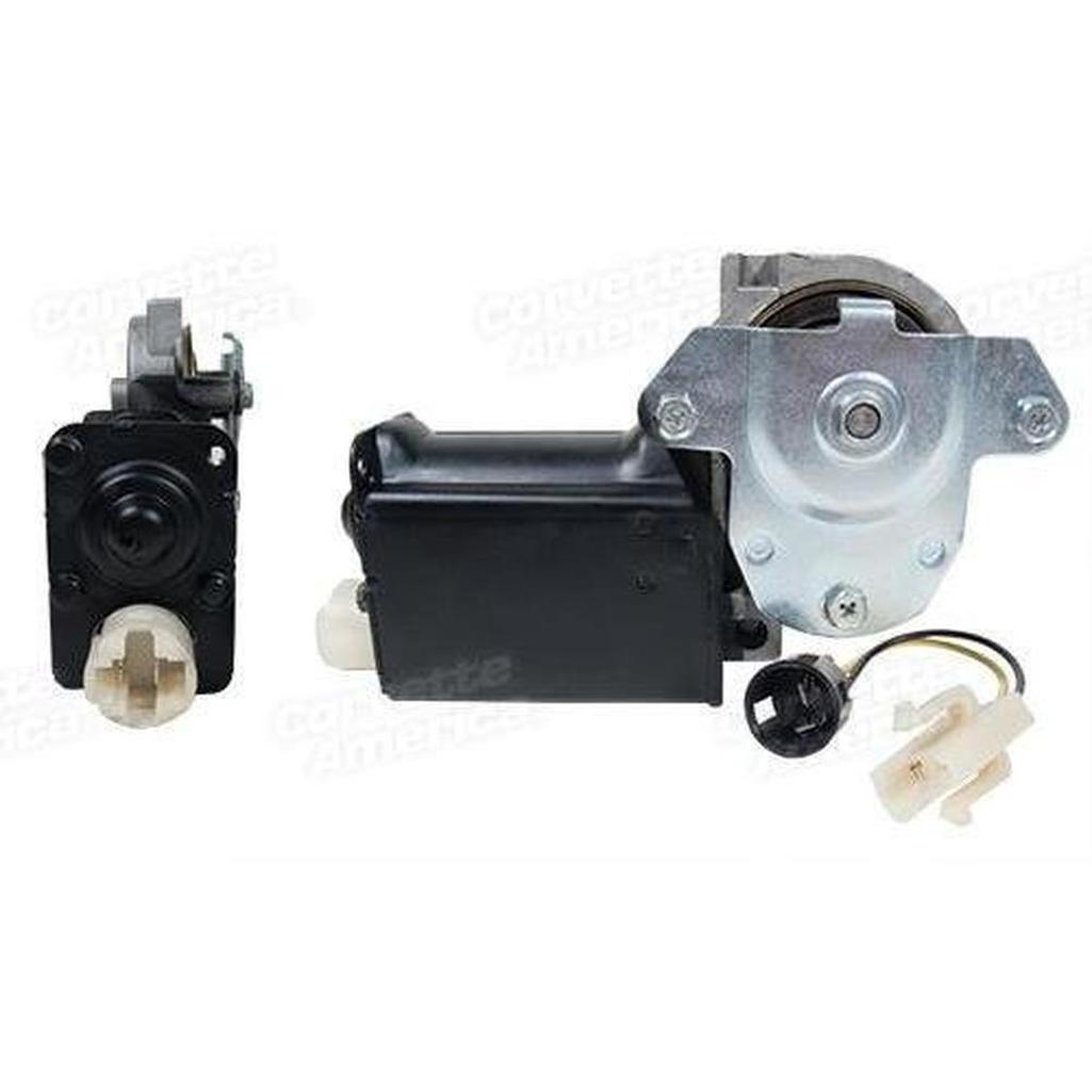 C1 1956-1967 Corvette Power Window Motor - Left Hand - Flat Style
