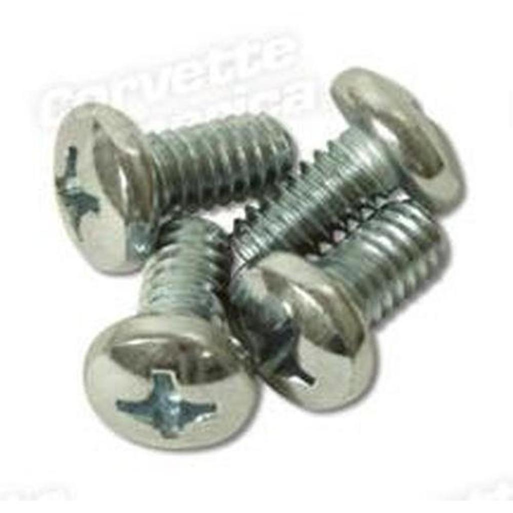 Corvette Door Handle Screw Set. 4 Piece: 1956-1962