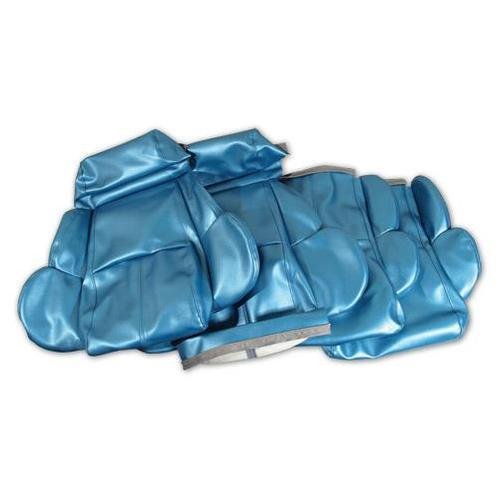 Corvette Leather Like Seat Covers. Blue Standard: 1989