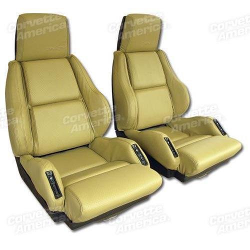 Corvette Leather Seat Covers. Saddle Sport: 1984-1987