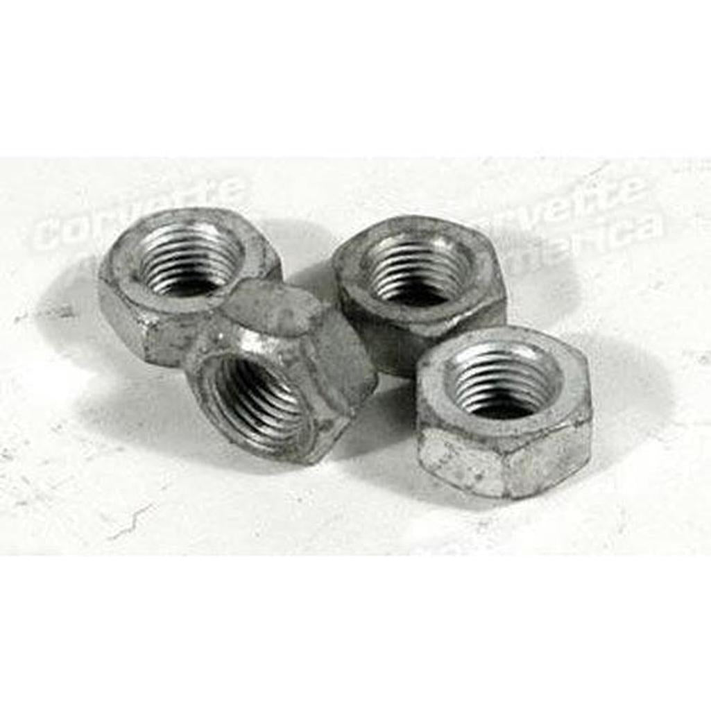 Corvette A-Arm Alignment Nuts. 4 Piece Set: 1966-1982