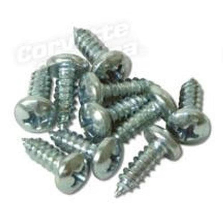 Corvette Inner Door Garnish Molding Screw Set.: 1956-1962