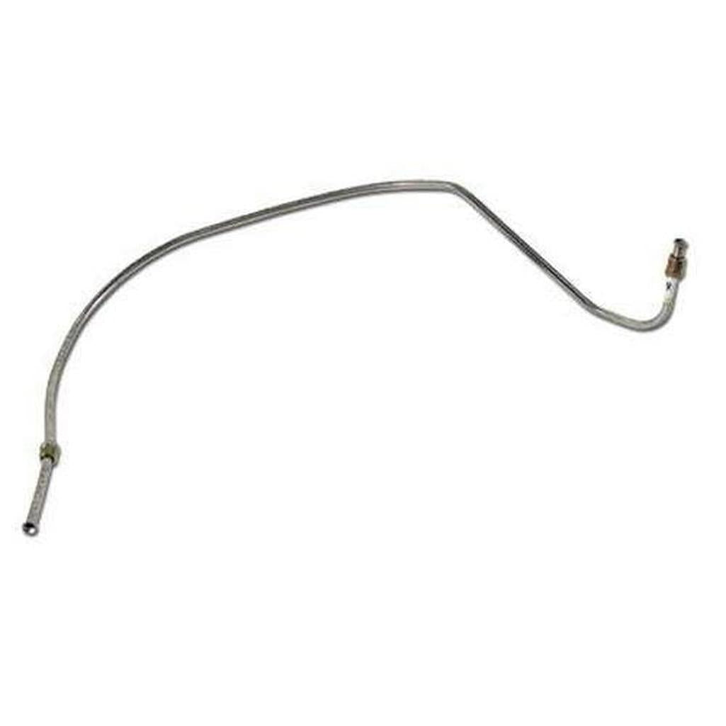 Corvette Brake Line. Master Cylinder To Left Front Block - Stainless Steel: 1956-1962