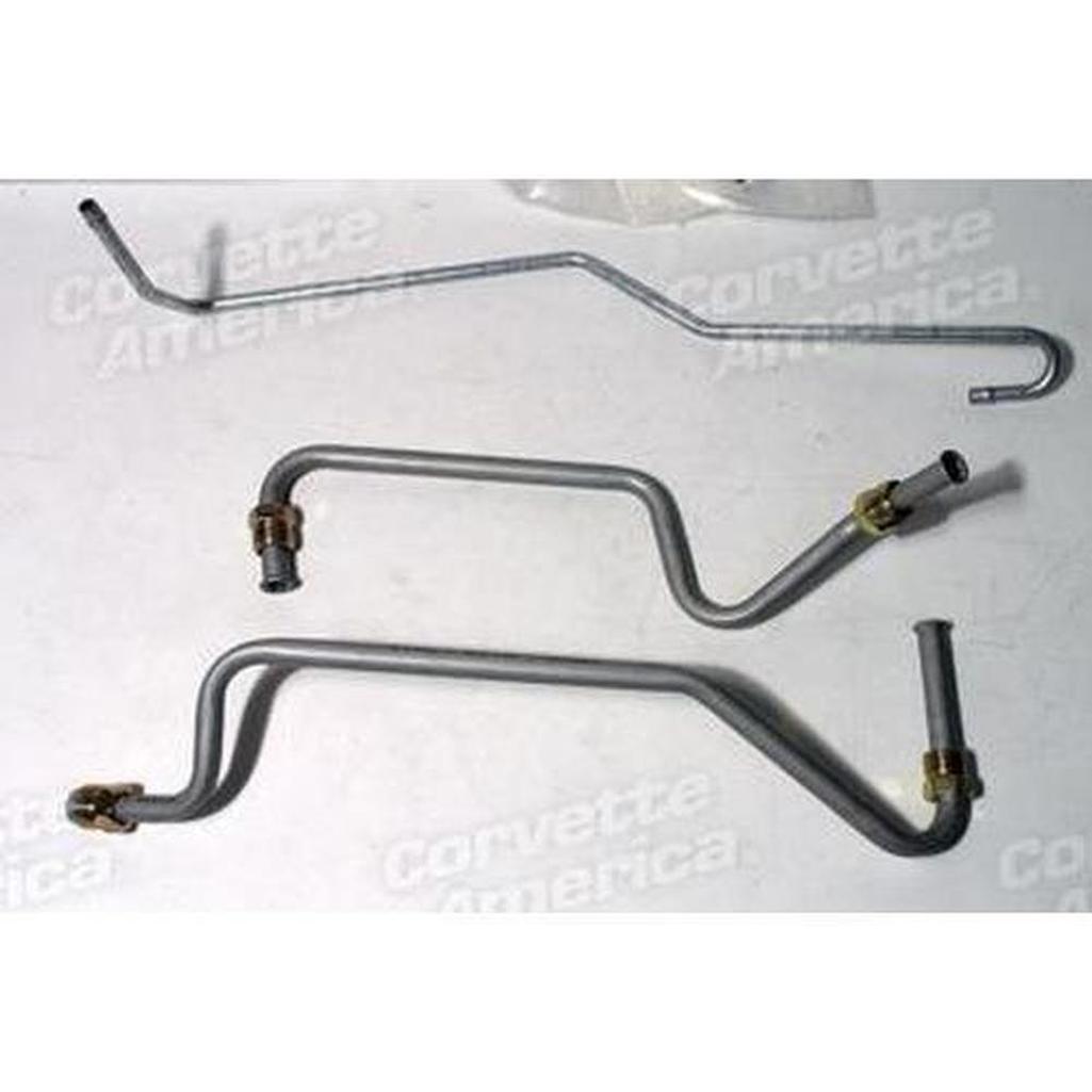 Corvette Brake Line. Front To Rear W/Power Brake: 1968