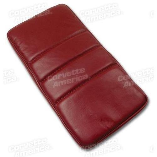 Corvette Console Cushion. Red: 1984-1985